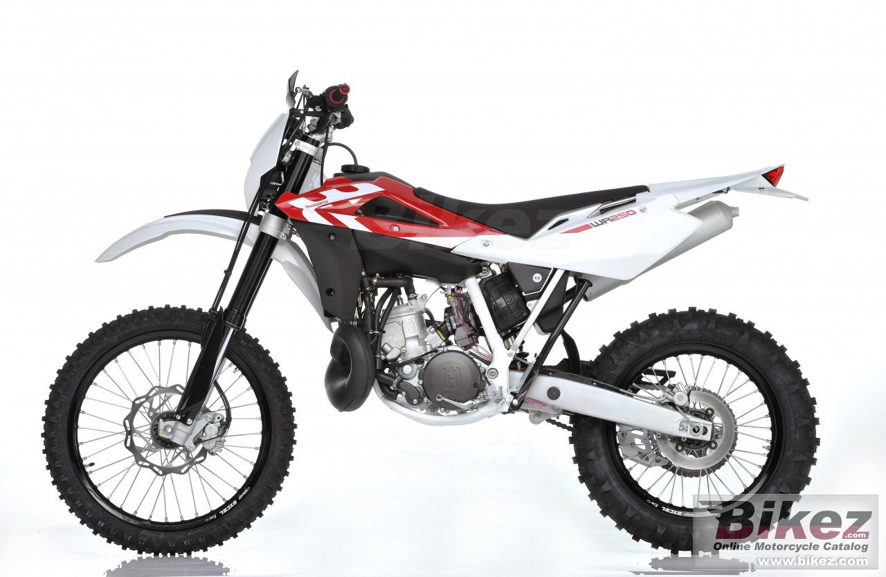 Big Husqvarna wr250 picture and wallpaper from Bikez.com